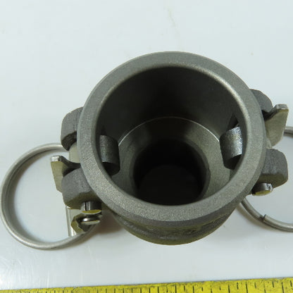 PT Coupling 10B Type B Camlock Coupler 1" Female Cam x 1" Male NPT Hose Fitting