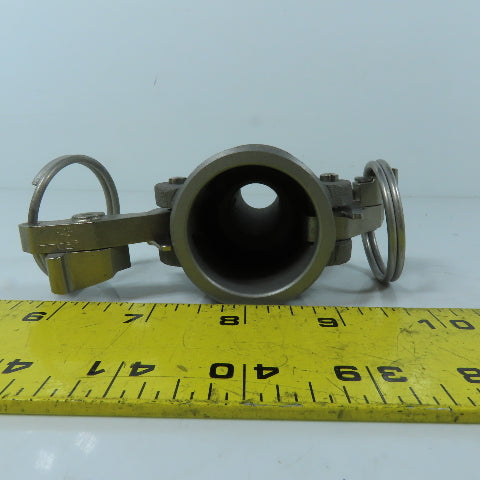 PT Coupling 10C Type C Camlock Coupler 1" Female Cam x 1" Hose Barb Fitting