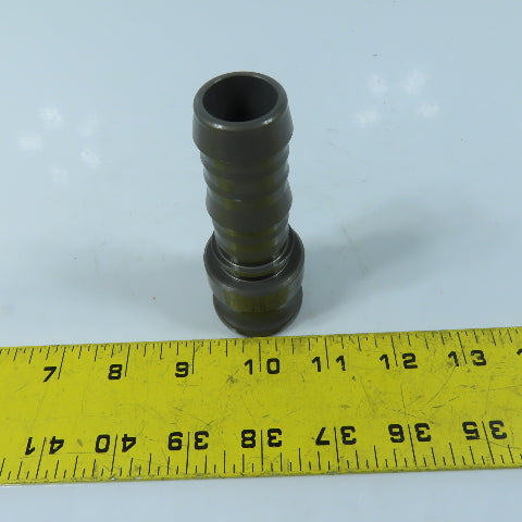 PT Coupling 10E Type E Camlock Adapter 1" Male Cam x 1" Hose Barb Shank Fitting
