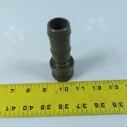 PT Coupling 10E Type E Camlock Adapter 1" Male Cam x 1" Hose Barb Shank Fitting