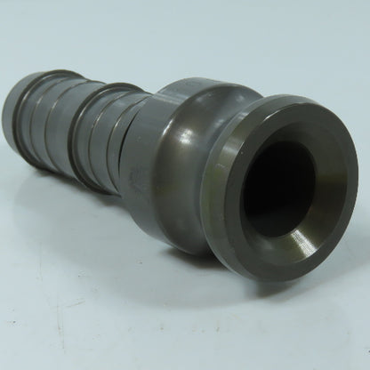 PT Coupling 10E Type E Camlock Adapter 1" Male Cam x 1" Hose Barb Shank Fitting