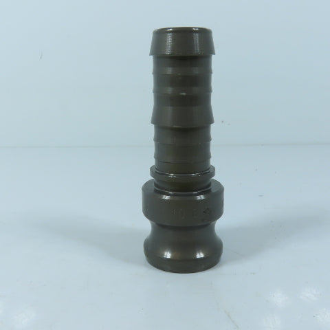 PT Coupling 10E Type E Camlock Adapter 1" Male Cam x 1" Hose Barb Shank Fitting