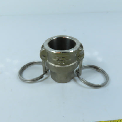 PT Coupling 10D Type D Camlock Coupler 1" Female Cam x 1" Female NPT
