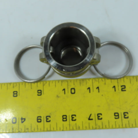 PT Coupling 10D Type D Camlock Coupler 1" Female Cam x 1" Female NPT