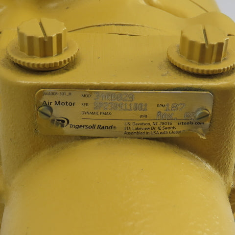 Ingersoll Rand 34RB029 Multi-Vane Spur Gear Air Motor 187 RPM