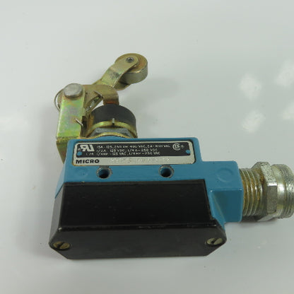Honeywell MICRO SWITCH BZE6-2RN2 Roller Lever Limit Switch 15A 125 250 or 480VAC