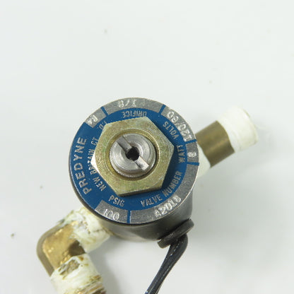 Predyne A2016 Solenoid Valve 100 PSIG 1/8" Orifice 120V 6W