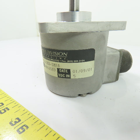 BEI 924-01002-3220 H25D-SS-1000-ABZC-8830-LED-SM18 Rotary Encoder 5VDC 10-Pin