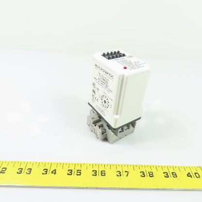 Macromatic TD-78122 Multi-Function Time Delay Relay 120V AC/DC