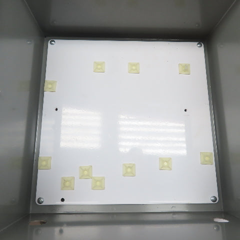 Saginaw SCE-1212CHNF 12" x 12" x 6" Electrical Enclosure W/ Backplate