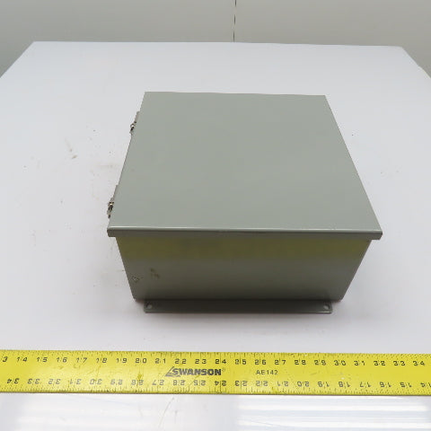 Saginaw SCE-1212CHNF 12" x 12" x 6" Electrical Enclosure W/ Backplate
