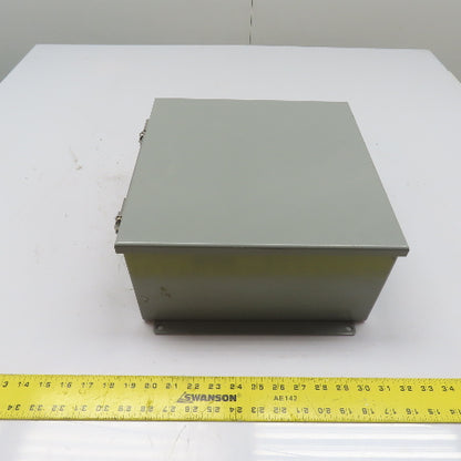 Saginaw SCE-1212CHNF 12" x 12" x 6" Electrical Enclosure W/ Backplate