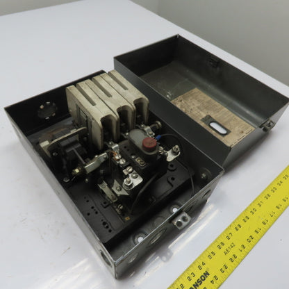 Cutler-Hammer 9586 H2492A Size 2 3-Pole 220V Automatic Motor Starter