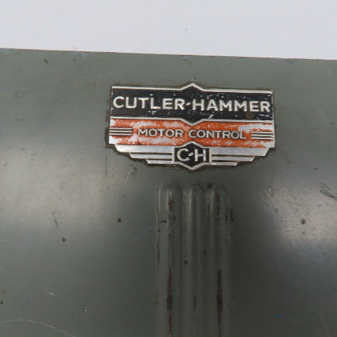 Cutler-Hammer 9586 H2492A Size 2 3-Pole 220V Automatic Motor Starter