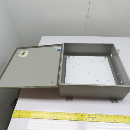 Wiegmann B202007CH 20" x 20" x 7" Electrical Enclosure W/ Back Plate
