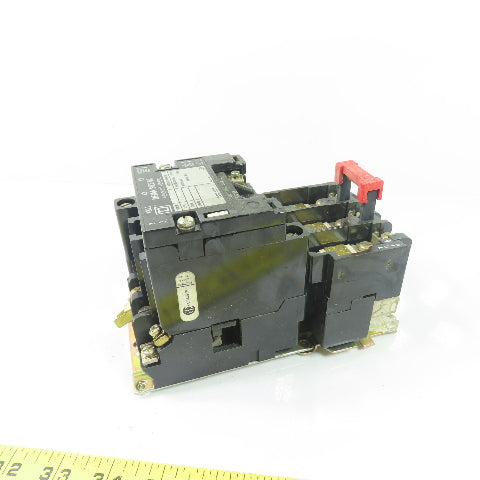 Square D 8536 SAG 12 NEMA Size 00 Magnetic Motor Starter 208V Coil 3Ph 600VAC