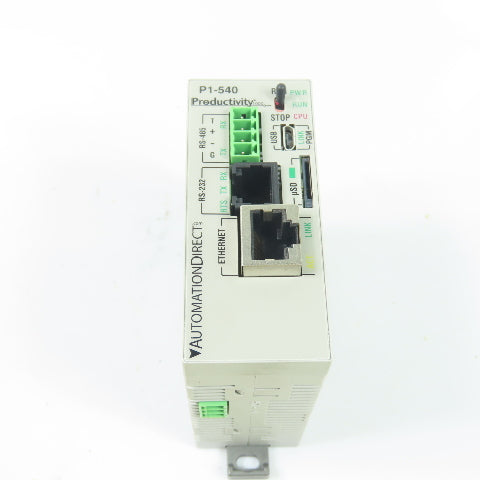 Automation Direct P1-540 Productivity1000 CPU Module 24VDC Ethernet