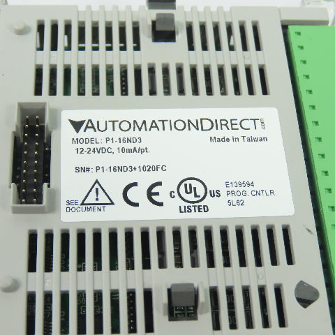 AutomationDirect P1-16ND3 12-24VDC 16-Point Isolated Input Module