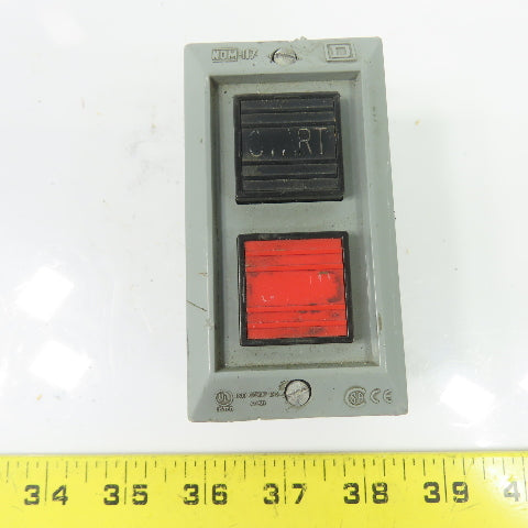 Square D NOM-117 Start/Stop Push Button Control Station