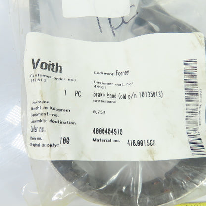 Voith 10135013 418.001568 Industrial Transmission Brake Band Replacement Part