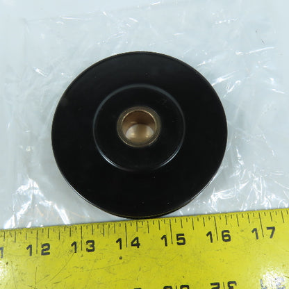 McMaster Carr 3175T44 4" Wire Rope Sheave 3/8" Rope Dia 3/4" Bore Bronze Bearing