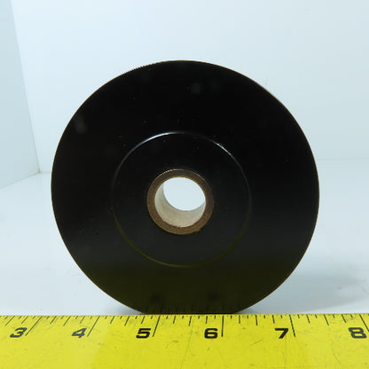 McMaster Carr 3175T44 4" Wire Rope Sheave 3/8" Rope Dia 3/4" Bore Bronze Bearing