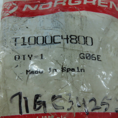 Norgren T1000C4800 Block Form Flow Regulator Uni-Directional G1/2