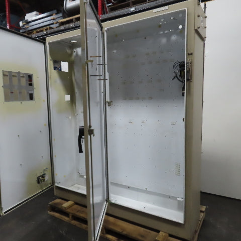 Hoffman A-90XM7818FTC 90"x78.5x18"Free Standing Electrical Enclosure W/Backplate