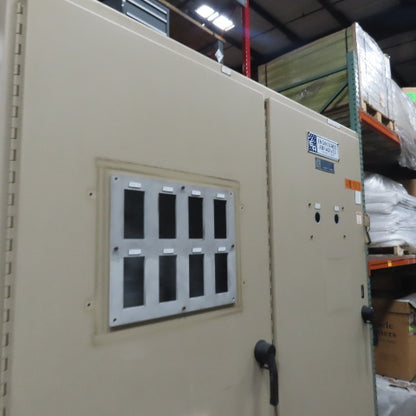 Hoffman A-90XM7818FTC 90"x78.5x18"Free Standing Electrical Enclosure W/Backplate