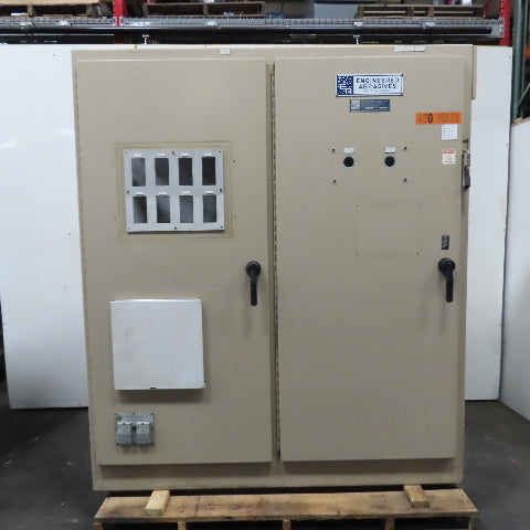 Hoffman A-90XM7818FTC 90"x78.5x18"Free Standing Electrical Enclosure W/Backplate