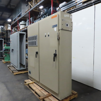 Hoffman A-90XM7818FTC 90"x78.5x18"Free Standing Electrical Enclosure W/Backplate