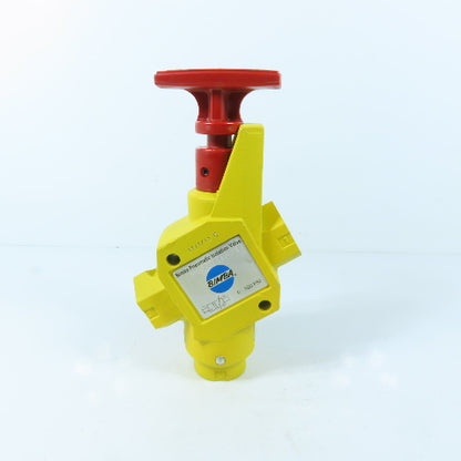 Bimba PIV-20-038/075 Pneumatic Isolation Valve 0-300 PSI 3/8" x 3/4" NPT