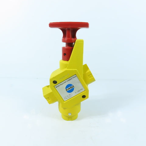 Bimba PIV-20-038/075 Pneumatic Isolation Valve 0-300 PSI 3/8" x 3/4" NPT
