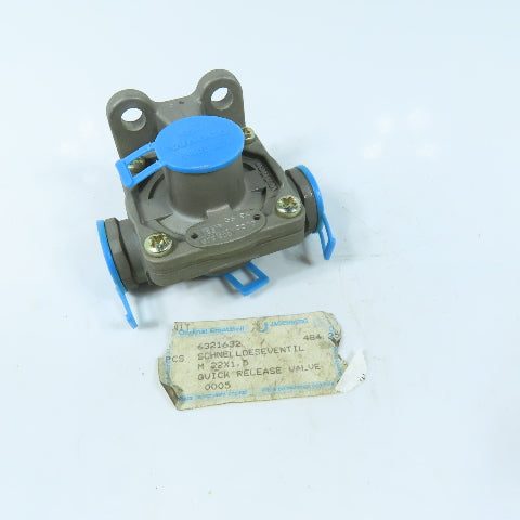 WABCO 6321632 973 500 Quick Release Valve M22x1.5