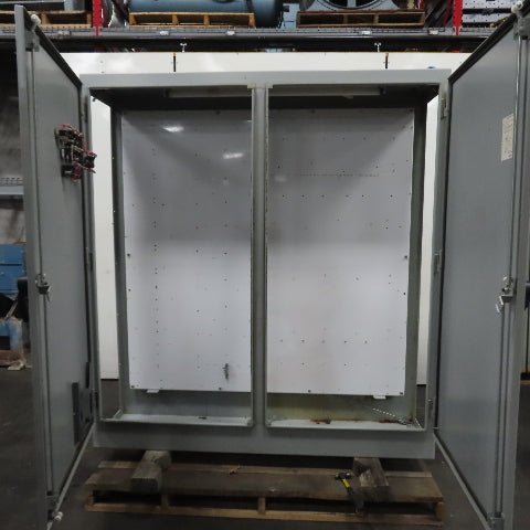 Hoffman AMOD847718FTC 84"x78"x18" Free Standing Electrical Enclosure W/Backplate
