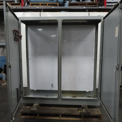 Hoffman AMOD847718FTC 84"x78"x18" Free Standing Electrical Enclosure W/Backplate