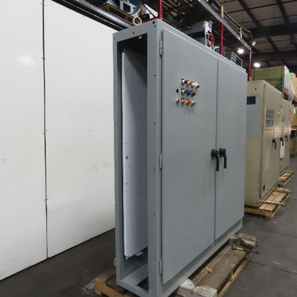Hoffman AMOD847718FTC 84"x78"x18" Free Standing Electrical Enclosure W/Backplate