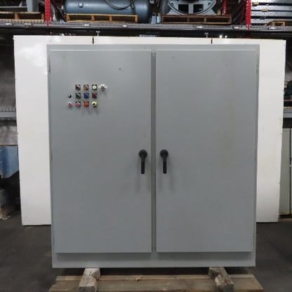 Hoffman AMOD847718FTC 84"x78"x18" Free Standing Electrical Enclosure W/Backplate