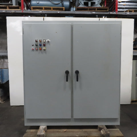Hoffman AMOD847718FTC 84"x78"x18" Free Standing Electrical Enclosure W/Backplate