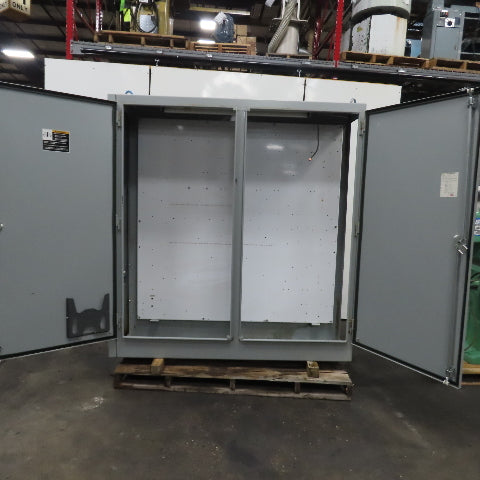 Hoffman AMOD847718FTC 84"x78"x18" Free Standing Electrical Enclosure W/Backplate