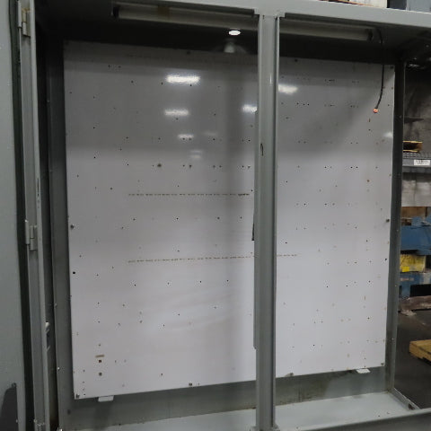 Hoffman AMOD847718FTC 84"x78"x18" Free Standing Electrical Enclosure W/Backplate