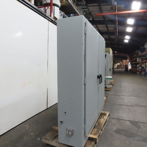 Hoffman AMOD847718FTC 84"x78"x18" Free Standing Electrical Enclosure W/Backplate
