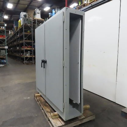 Hoffman AMOD847718FTC 84"x78"x18" Free Standing Electrical Enclosure W/Backplate