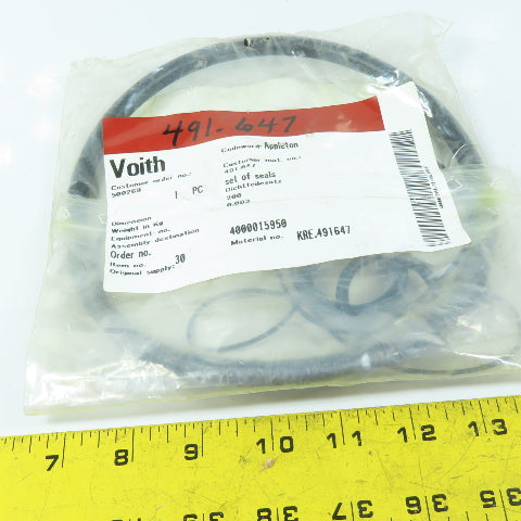 Voith KRE.491647 Air Cylinder Seal Kit For Rider Roll