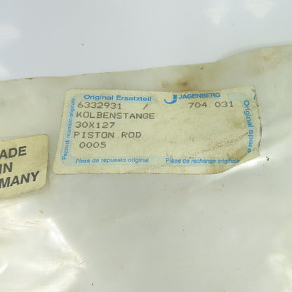 Jagenberg 6332931 Kolbenstange 30x127 Piston Rod 0005