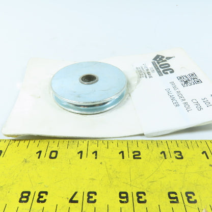 Block Division 00258 Wire Rope Sheave 2-1/2" OD 1/4" Cable 1/2" ID Bearing