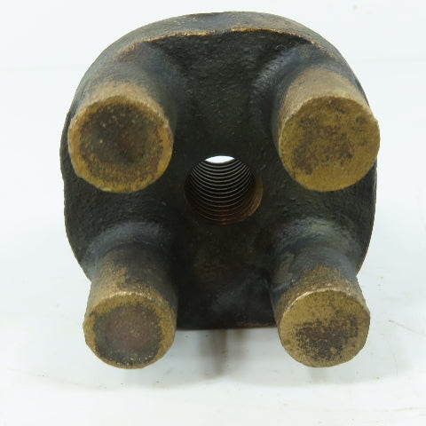 5/8-11 Threaded Bronze 4 Prong Bar Knob