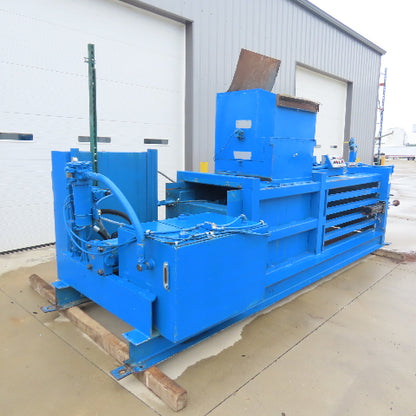 Maren 122-300 30"x 36"x 64" Horizontal Automatic Compactor Baler 20HP 440V 3Ph
