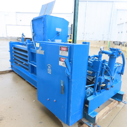 Maren 122-300 30"x 36"x 64" Horizontal Automatic Compactor Baler 20HP 440V 3Ph
