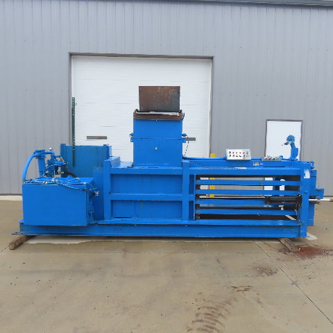 Maren 122-300 30"x 36"x 64" Horizontal Automatic Compactor Baler 20HP 440V 3Ph